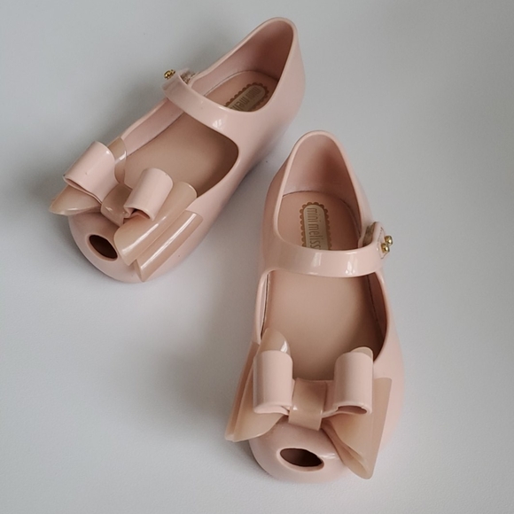 Mini Melissa Other - Mini Melissa Big Bow Mary Jane Flats